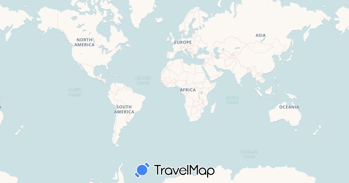 TravelMap itinerary: driving, bus, plane, cycling, train, hiking, boat, hitchhiking, motorbike in Argentina, Brazil, Chile, France, Indonesia, Kyrgyzstan, Cambodia, Kazakhstan, Myanmar (Burma), Nepal, New Zealand, French Polynesia, Portugal, Russia, Thailand, Turkey, United States, Uruguay, Uzbekistan, Vietnam (Asia, Europe, North America, Oceania, South America)
