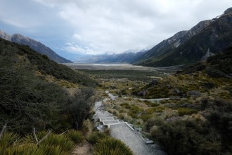 Tasman glacier